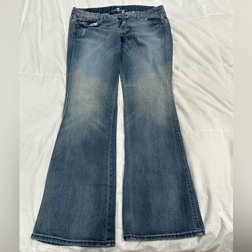 NWOT 7 For All Man Kind Flare Jeans Size 31